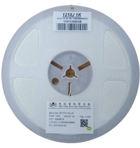 1210 5% 0805 1% SMD RESISTORS